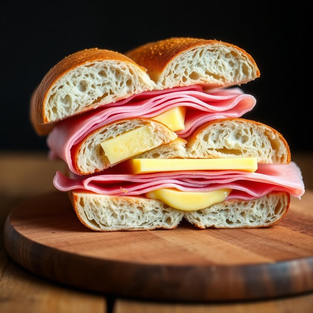 Sandwich jambon-beurre