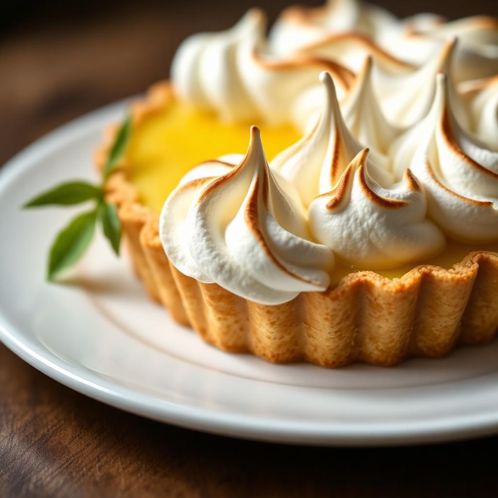 Tarte citron meringuée