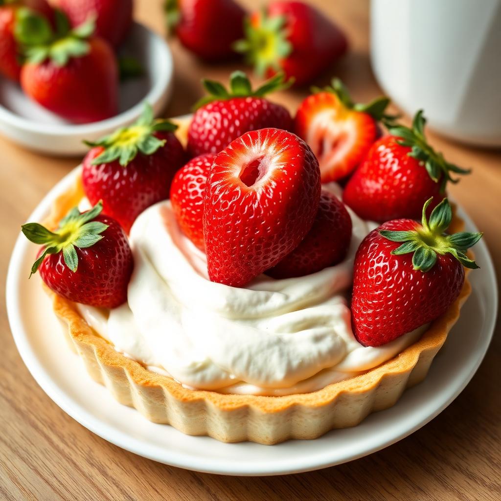 Tarte aux fraises